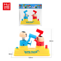 HW Mini bébé jouets enfants poupée Double bataille jeu parent-enfant interactif marteau jeu de cachette éducation précoce aléatoire drôle jouet