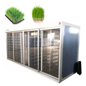 Machine multifonctionnelle à utilisation facile pour la culture de l'herbe d'orge, fournisseur de germinés de fourrage vert - Product Image 1