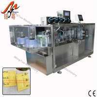Machine de remplissage automatique de gouttes pour les yeux de bouteilles d'ampoules en plastique PVC/machines de remplissage scellage d'huile d'olive de gel énergétique de miel liquide