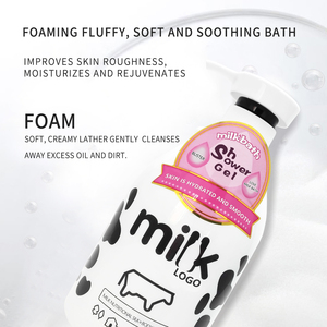 Goat Milk Rose Fruit Tea Tree <strong>Body</strong> Wash Sulphate Free Skin Whitening <strong>Moisturising</strong> Niacinamide Exfoliating Shower Gel for <strong>Men</strong> - Product Image 5