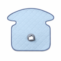 Coussin de siège de poussette pour bébé en soie glacée 3D respirant et rafraîchissant, universel, pliable et lavable