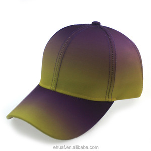Nouvelle vente mode chaude changement progressif couleur variée broderie Baseball soleil arc-en-ciel couleur chapeau - Product Image 4