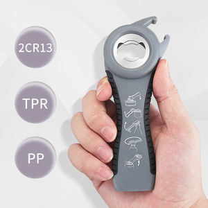 Abridor de Botellas Manual Multifuncional 5 en 1 de Plástico, Abridor de Frascos de Seguridad, <span class=keywords><strong>Precio</strong></span> al por Mayor - Product Image 3
