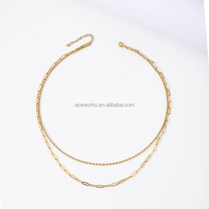 โซ่สแตนเลสแบบขายส่ง |   เครื่องประดับสแตนเลสสตีลชุบทอง 18K PVD ป้องกันการแพ้ กันน้ำ ไม่หมองคล้ำ สำหรับทำเครื่องประดับ - Product Image 6
