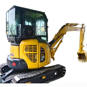 รถขุดขนาดเล็กมือสอง Komatsu PC35MR-5 3.5 ตัน ได้รับการรับรองมาตรฐาน CE |   รถขุดไฮดรอลิกแบบตีนตะขาบ ผลิตในญี่ปุ่น สำหรับงานก่อสร้างขนาดเล็ก - Product Image 1