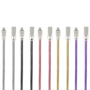 wholesale 2.4A high speed zinc alloy usb cable