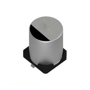 Condensador SMD Original 35TLV220M10X10.5 de Montaje en Superficie, 220 uF, Aluminio, 220UF, 20%, 35V - Product Image 1
