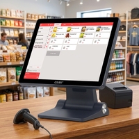 Sistema POS Personalizado para Restaurantes, Pantalla Táctil Capacitiva de 15 Pulgadas, Caja Registradora, Terminal POS para Venta Minorista