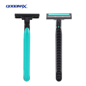Rasoir jetable Goodmax à triple lame en acier inoxydable importé, entièrement lavable à l'eau, rasoir portable - Product Image 2