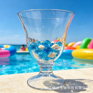 Crystal Round Transparent Fruit Plate Modern Simple Style Plastic Home Decorative Trays - Product Image 3
