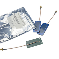 Antenne RFID UHF compacte en céramique polarisée linéairement intégrée, solution de contrôle d'accès RFID pour lecteurs de cartes portables