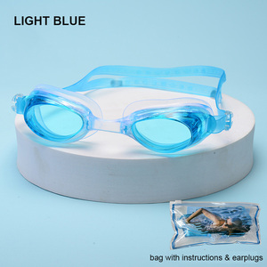 <span class=keywords><strong>Gafas</strong></span> de natación impermeables antivaho planas para adultos para hombres y mujeres, lentes protectoras de PC para <span class=keywords><strong>buceo</strong></span> y Deportes - Product Image 4