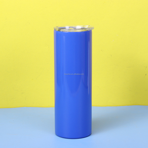 Độc quyền 20oz UV phát sáng trong bóng tối thẳng Tumbler với màu sắc thay đổi Nắp nhuộm thăng hoa Nhiệt Báo Chí trống thăng hoa sản phẩm - Product Image 4
