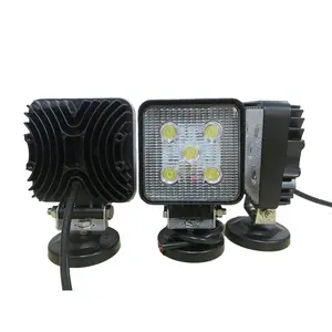 Best selling 12V 24v red white yellow light 15w led work warning light 4x4 off-road vehicle lights