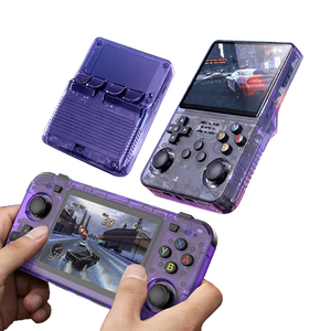 เครื่องเล่นเกมพกพารุ่นเรโทร R36S R36 Ultra Anbernic RG35xx RG556 Powkiddy X55 V90S Miyoo Mini Plus Flip Retroid Pocket 5 - Product Image 1