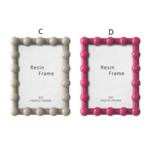 Thiết kế độc quyền tùy chỉnh hạt nhựa khung ảnh cổ điển sáu màu sắc bobbin khung hình cho Máy tính để bàn trang trí - Product Image 2