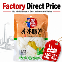 Chi Shui Cui Sun Crisp Bamboescheutenplakjes Wilde Peper Ingelegd Klaar om te eten Zure Pittige Snack 260g