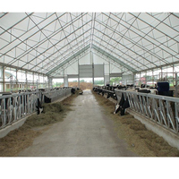 Abri Portable en Métal Revêtu de PVC pour Bétail, Chèvres et Animaux de Ferme avec Toit – Offre Spéciale