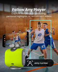 2026 XbotGo Chameleon 4K HD Stabilisateur de téléphone pour diffusion en direct, caméra de suivi IA pour le football et le suivi de ballons sportifs - Product Image 4