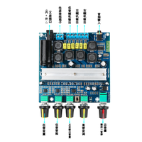 Carte d'amplificateur de puissance numérique sans fil TPA3116 5.0, subwoofer 2.1, 50W*2+100W YJ