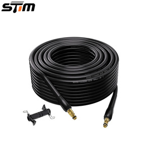 Tuyau d'eau haute pression Stm 10M 15M avec connecteur en cuivre PVC pour nettoyage à eau froide Karcher K2 K7 - Product Image 1