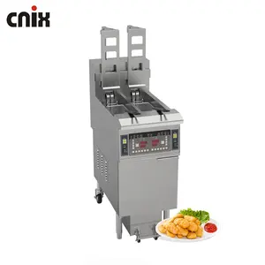 CNIX Pitco Fritadeira comercial com cesta automática, fritadeira com elevador automático, fritadeira aberta, fritadeira OFE-H213