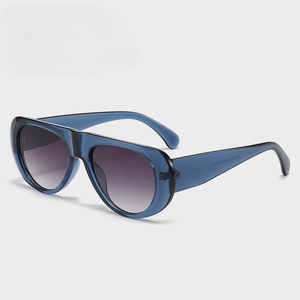 Gafas de Sol de aviación retro Nuevo Marco grande de gran tamaño PC visera parabrisas de moda gafas de sol para conducir sombrillas - Product Image 3