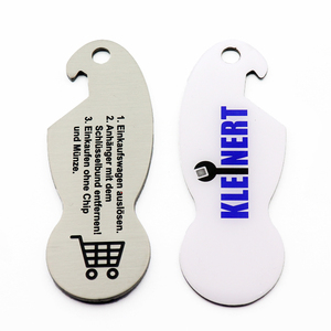 New Style Custom Metal Keychain Shopping <strong>Trolley</strong> <strong>Coin</strong>, Cheap Custom Token <strong>Coins</strong> - Product Image 5