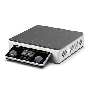 خلاط مغناطيسي متعدد المواضع للمختبرات بـ 3/6/9/12 موضع مع لوحة تسخين 150 ℃   وظيفة المحرك المغناطيسي - Product Image 4