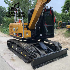 Sany 75C, maquinaria de construcción de 7 toneladas de segunda mano, motor Isuzu, cojinete de válvula hidráulica PLC para movimiento de tierras, excavadoras usadas - Product Image 6