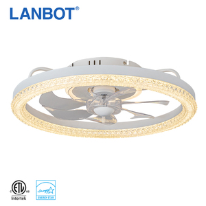 18.9 tối giản trong Quạt trần cấu hình thấp có thể điều chỉnh độ sáng, phù hợp với bất kỳ nội thất, thay đổi nhiệt độ màu vô cấp, màu đen - Product Image 4