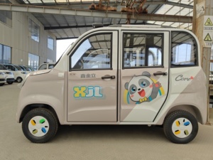 <span class=keywords><strong>Kiwo</strong></span> Petit Kit Voiture Électrique Cabine 4 Places avec Sièges Confortables et Batterie Lithium - Product Image 2