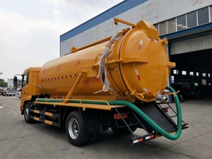 Direct Manufacturer Dongfeng 4X2 12CBM Sewage Suction Truck for Urban Sanitation Projects - Product Image 5