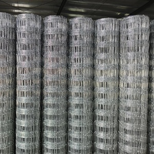 Clôture en fil d'acier robuste de 1,9 m de haut <span class=keywords><strong>et</strong></span> 50 m de long pour ranch, pâturage, ferme ovine, prairie, champ agricole, chèvres <span class=keywords><strong>et</strong></span> bovins - Product Image 2