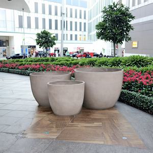 Tanaman semen/Pot bunga silinder sederhana, lapisan bubuk luar ruangan <span class=keywords><strong>2025</strong></span> kualitas tinggi - Product Image 2