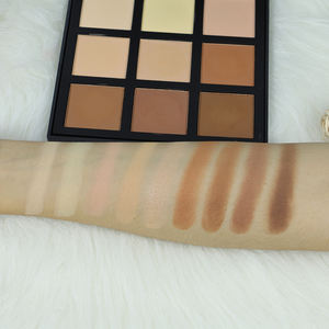 9 Couleurs Visage Cosmétiques Fournisseur Marque Privée Poudre Pour Le Visage Personnalisée Meilleure Poudre Pour Le Visage Maquillage Correcteur <span class=keywords><strong>Palette</strong></span> - Product Image 5