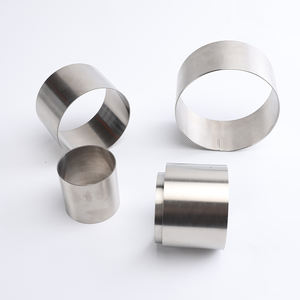 4-дюймовая круглая форма для выпечки 304 торта из нержавеющей стали, форма для печенья и других выпечки, металлический материал - Product Image 2