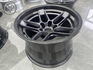 ล้อคาร์บอนไฟเบอร์แท้ 100% ขนาด 17-22 นิ้ว PCD 5x114.3 /120 สำหรับรถแข่ง รุ่นพรีเมียมสั่งทำพิเศษ - Product Image 6