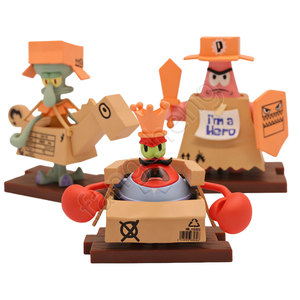 Figuras Sorpresa <span class=keywords><strong>de</strong></span> Cartón <span class=keywords><strong>de</strong></span> Sandy, Patrick y Squidward para Fans del <span class=keywords><strong>Anime</strong></span>, para Máquinas <span class=keywords><strong>de</strong></span> Cápsulas Gashapon, para Regalos - Product Image 4