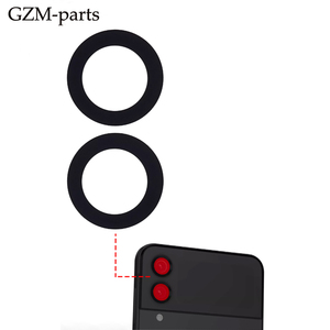 Lentille en verre de caméra arrière avec autocollant adhésif pour Samsung <span class=keywords><strong>Galaxy</strong></span> <span class=keywords><strong>Z</strong></span> <span class=keywords><strong>Flip</strong></span> <span class=keywords><strong>4</strong></span> 5G remplacement - Product Image 5