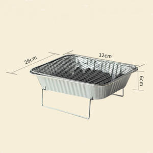 New Design Camping Outdoor Instant <strong>Barbeque</strong> Portable <strong>Disposable</strong> Charcoal BBQ Grill - Product Image 4