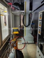 Línea de Producción de Recubrimiento de Motores Controlada por PLC, Cabina de Pulverización de Polvo Semiautomática con Horno de Recubrimiento en Polvo, Equipo de Pintura