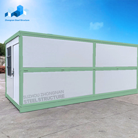 Zhongnan Maison Mobile Préfabriquée Maison Portable Mini Préfabriqué Pliable Conteneur Maison Petite Maison 20 pieds Maison Conteneur