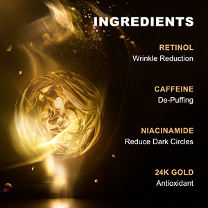 Crema <span class=keywords><strong>Contorno</strong></span> <span class=keywords><strong>Occhi</strong></span> OEM ODM di Lusso con Capsule d'Oro 24k, Anti-Rughe, Schiarente per Occhiaie, Rassodante per un <span class=keywords><strong>Contorno</strong></span> <span class=keywords><strong>Occhi</strong></span> Rivitalizzato e Giovane - Product Image 4