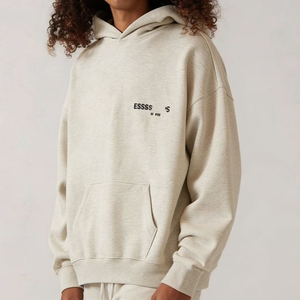 Pantalones cortos deportivos casuales de verano para hombre con logo personalizado OEM, de punto gofrado transpirable de 330 GSM, modelo J Mid. - Product Image 5