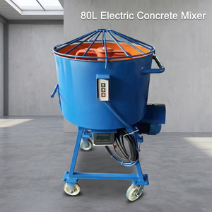 Bétonnière mobile à moteur avec moteur de 2,2 kW et capacité de 60-80 L pour mortier sec et mortier ordinaire - Product Image 1