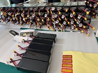 Baterai Li-ion Drone Custom 7.4V 11.1V 14.8V 18.5V 22.2V 44.4V 2S 3S 4S 6S 7S NMC Pouch Lithion Ion untuk Drone UAV FPV