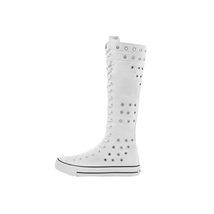 Botas de Cano Alto Primavera Outono com Recortes Vazados, Plataforma Grossa, Estilo Espadrille, Respiráveis, Casuais, para Dança, Tendência da Moda - Product Image 6