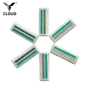 Rasoio di sicurezza usa e getta CLOUD a doppia lama con lame in acciaio inossidabile, cartucce intercambiabili per rasatura a umido <span class=keywords><strong>da</strong></span> <span class=keywords><strong>uomo</strong></span> - Product Image 1