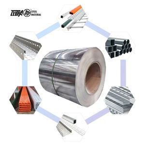 프라임 Dx51d 0.18mm 0.5mm 2.0mm 두께 1250mm 폭 용융 아연 도금 강판 코일 - Product Image 1